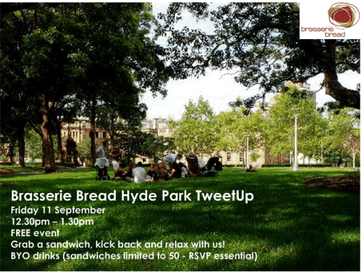 Post image for TweetUp in Hyde Park this Friday!